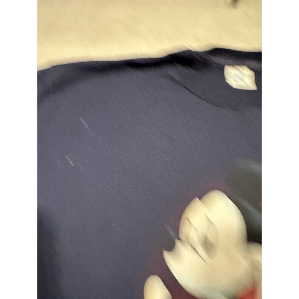 Vintage Walt Disney Mickey Mouse Florida Velva Sheen T-Shirt Size XL USA Blue - Picture 4 of 9